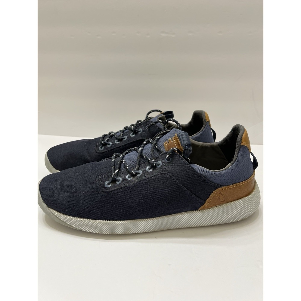 Olukai Nanea Li Men's Casual Sneaker Navy Lace-Up Size 9